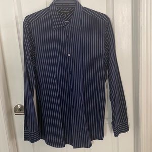 Banana republic striped button down